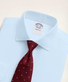Brooks Brothers Men's x Thomas Mason Regent Regular-Fit Dress Shirt, English Collar | Light Blue
