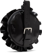 VAQUERA Black Corsage Clutch