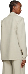 CAMILLA AND MARC Taupe Morella Blazer