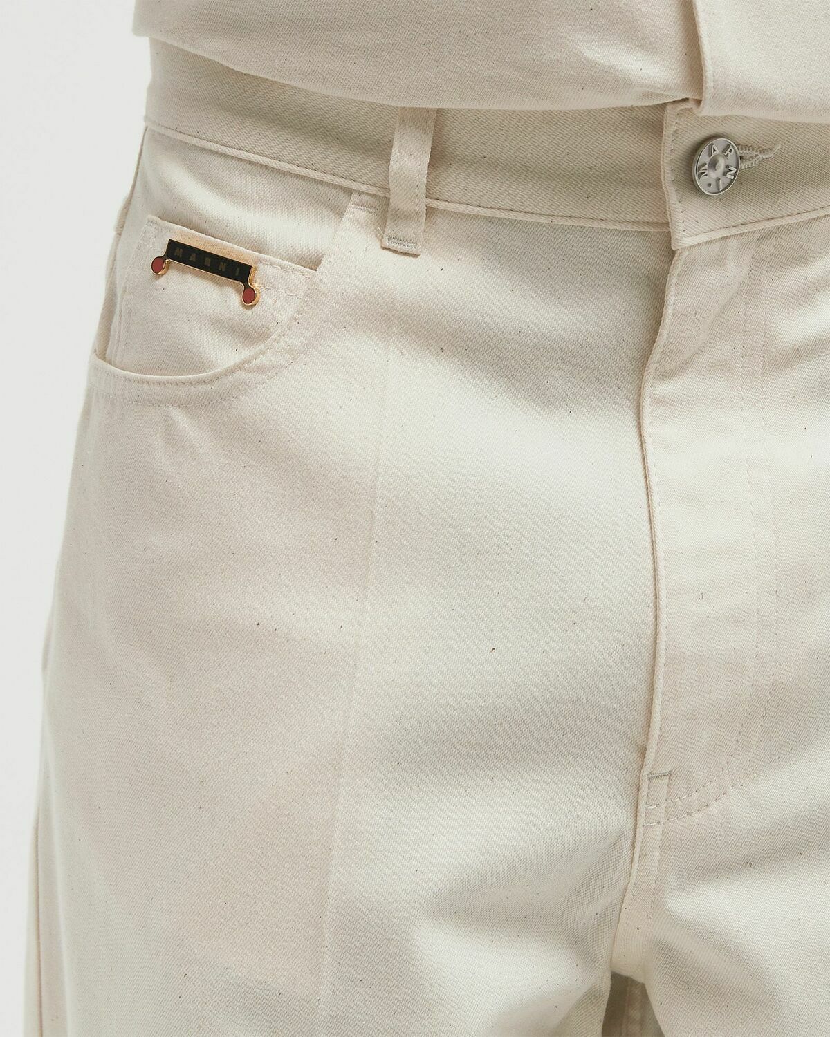 Marni TROUSERS Beige Mens Casual Short