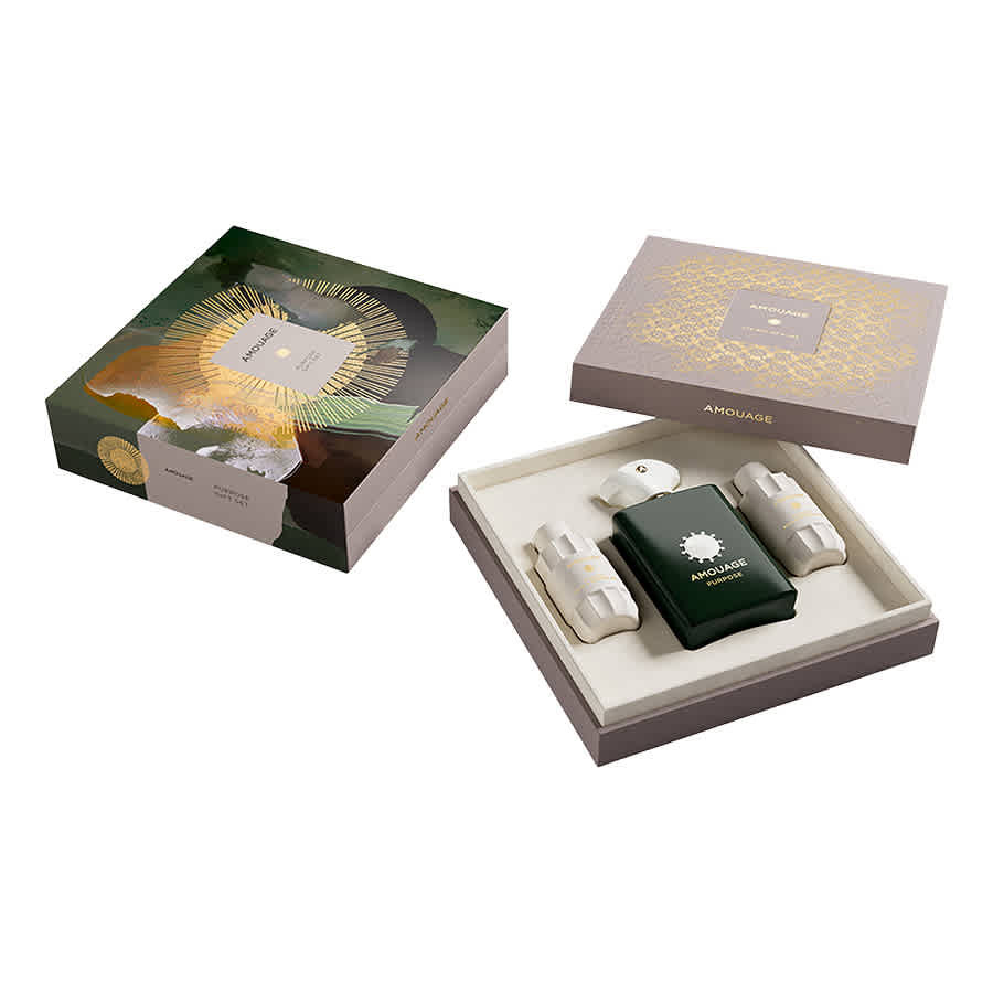 Amouage Mens Purpose Gift Set Fragrances 701666126560