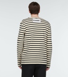 Jil Sander - Striped cotton jersey top