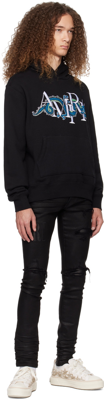 AMIRI Black CNY Dragon Hoodie Amiri