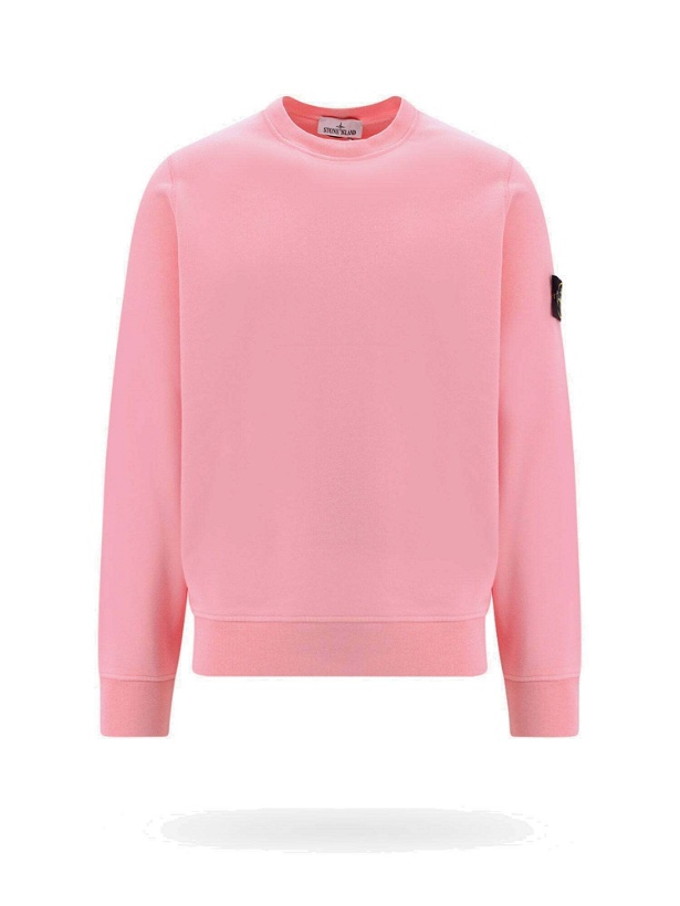 Photo: Stone Island Sweatshirt Pink   Mens