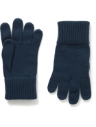 Loro Piana - Baby Cashmere Gloves - Blue