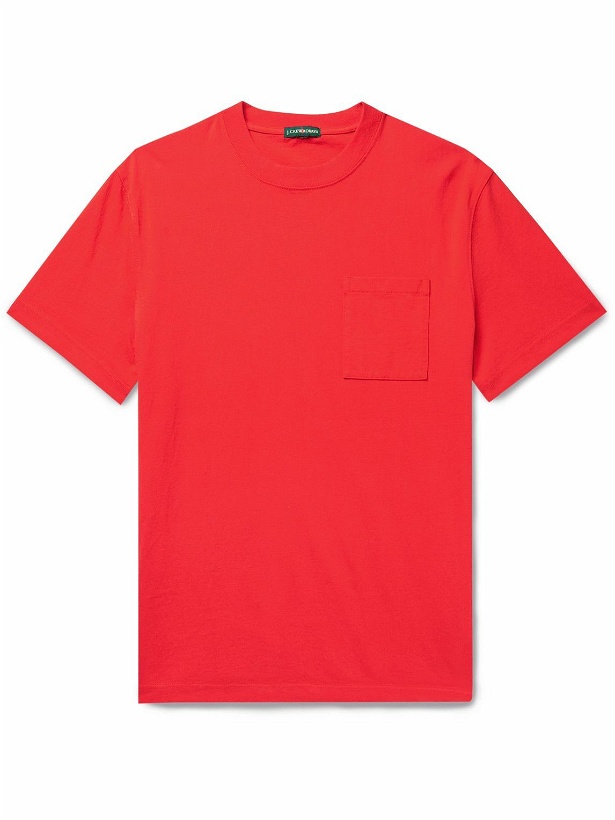 Photo: J.Crew - Cotton-Jersey T-Shirt - Red