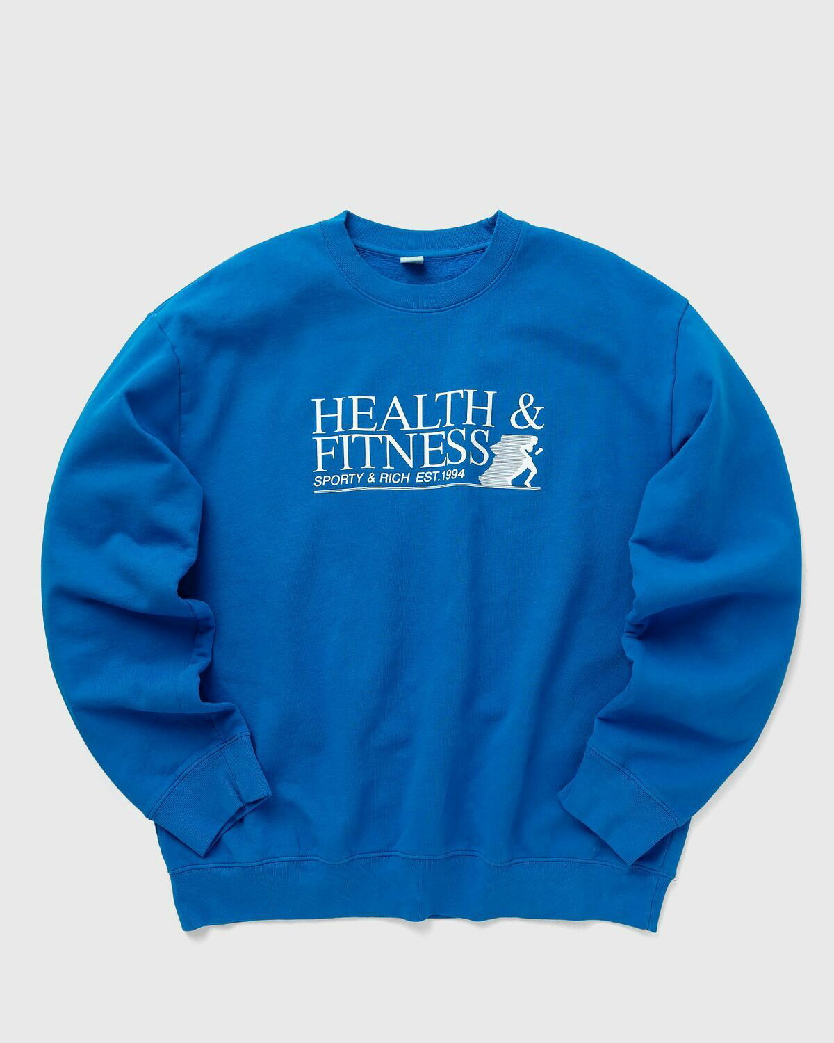 スウェット・トレーナー Sporty & Rich Fitness Motion Crewneck Man to Man Blue Sporty & Rich Fitness Motion Crewneck Blue Sweatshirts
