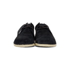 Clarks Originals Black Suede Ashton Derbys