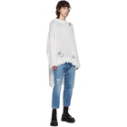 R13 Off-White Cashmere Patti Sweater