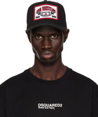 Dsquared2 Black Boxeur Baseball Cap