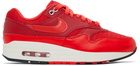 Nike Red Air Max 1 Sneakers