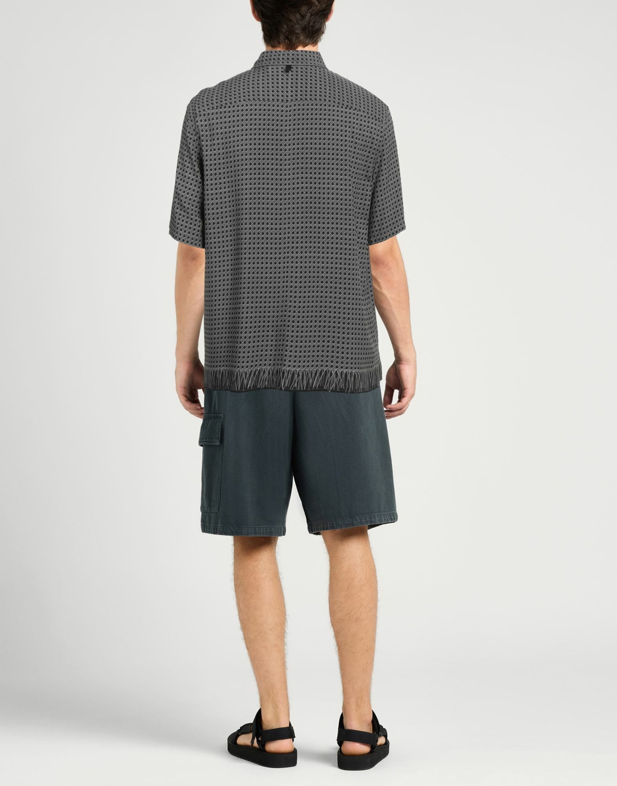 Rag & Bone Mens Shirt in Grey