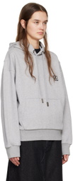 Wooyoungmi Gray Patch Hoodie