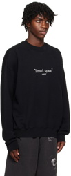 Off-White Black Give Me Space Sweatshirt