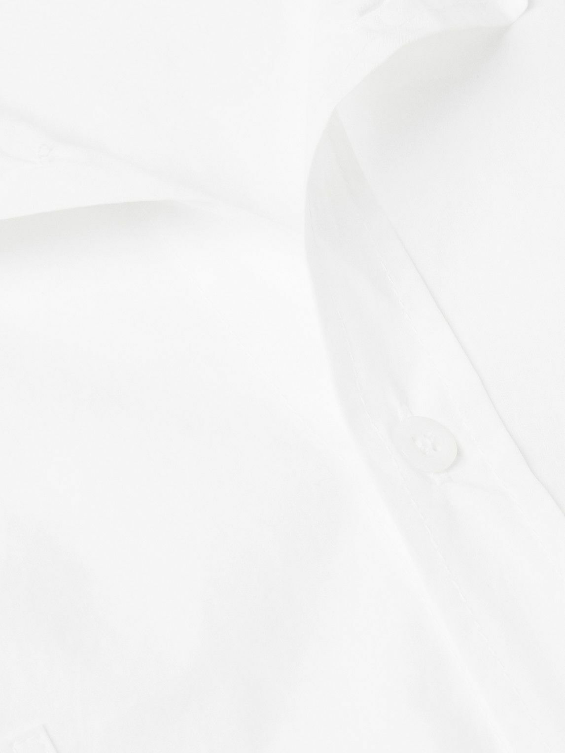 The Frankie Shop - Gus Oversized Cotton-Poplin Shirt - White