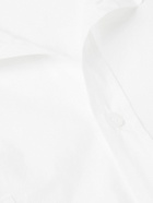 The Frankie Shop - Gus Oversized Cotton-Poplin Shirt - White