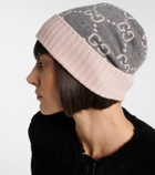 Gucci GG jacquard cashmere beanie