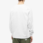 Neighborhood Men's Long Sleeve NH-12 T-Shirt in White