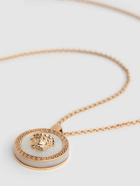 VERSACE Medusa Mother Of Pearl Logo Necklace