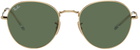 Ray-Ban Gold Metal Sunglasses