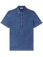 Boglioli - Cotton-Piqué Polo Shirt - Blue