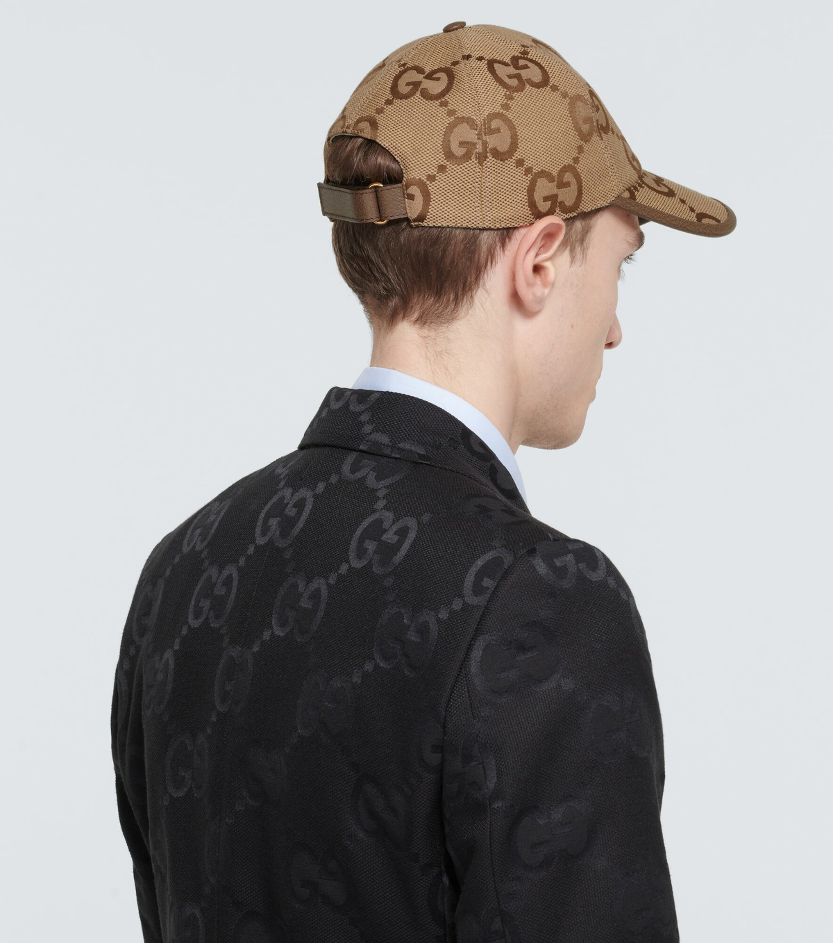 Gucci - Maxi GG canvas baseball cap Gucci