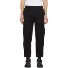 Juun.J Black Twill Cargo Pants