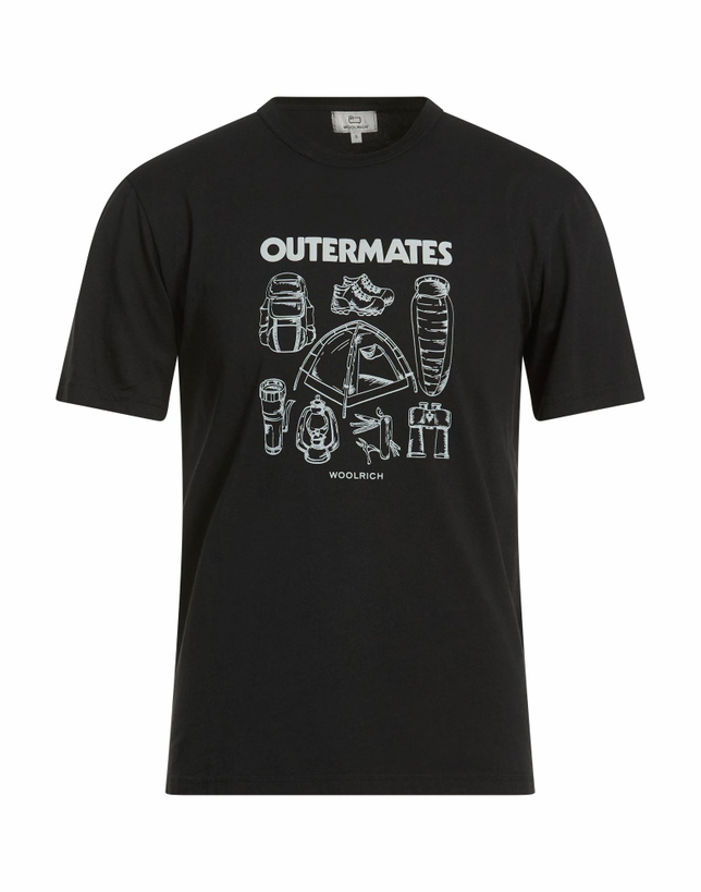 Photo: Woolrich Mens T-shirt in Black