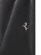 FERRARI - Logo Smooth Leather Card Holder