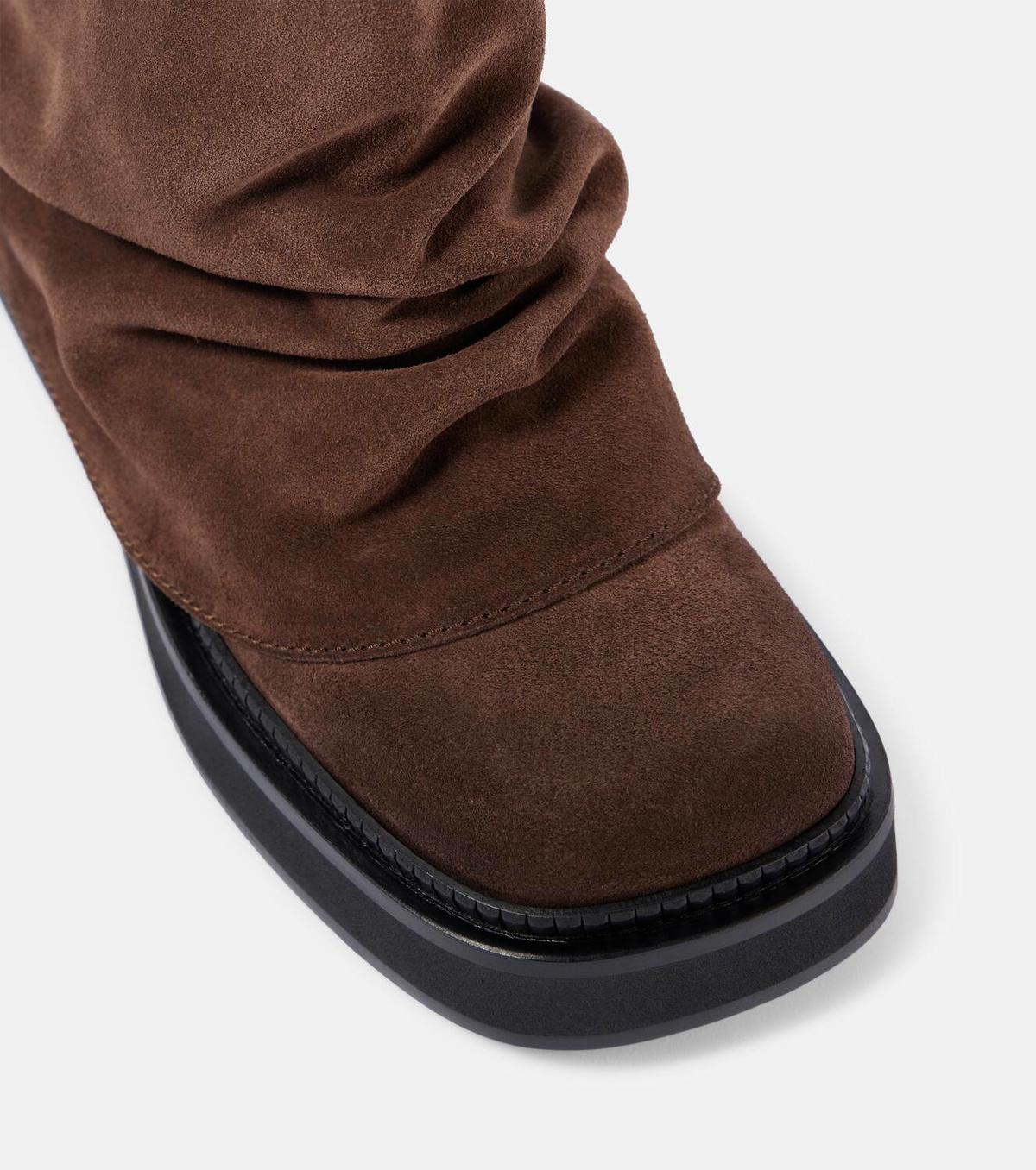 The Attico Mini Robin suede ankle boots The Attico
