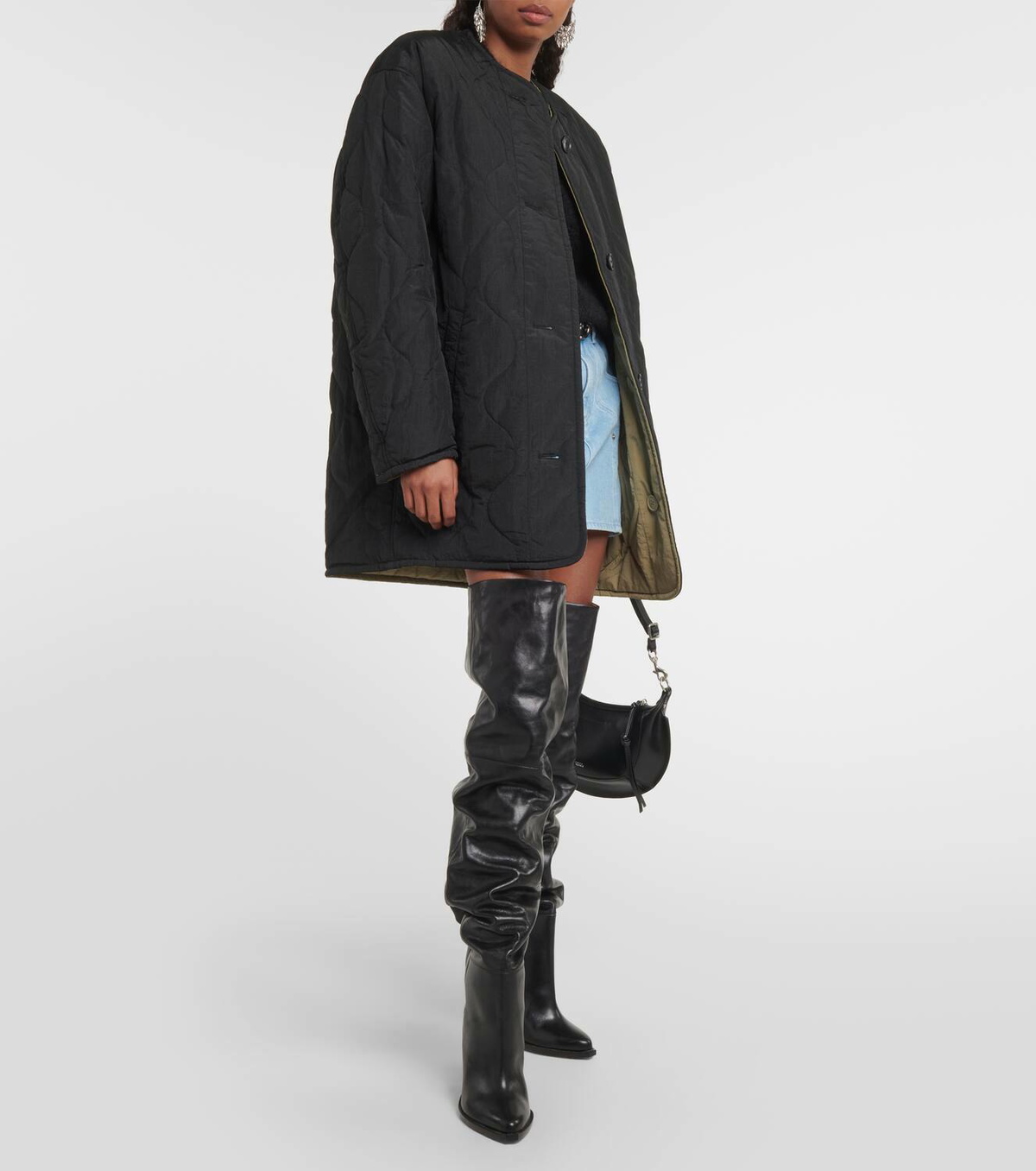 Marant Etoile Nesma quilted parka