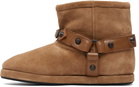 Balenciaga Tan Alaska Soft Boots