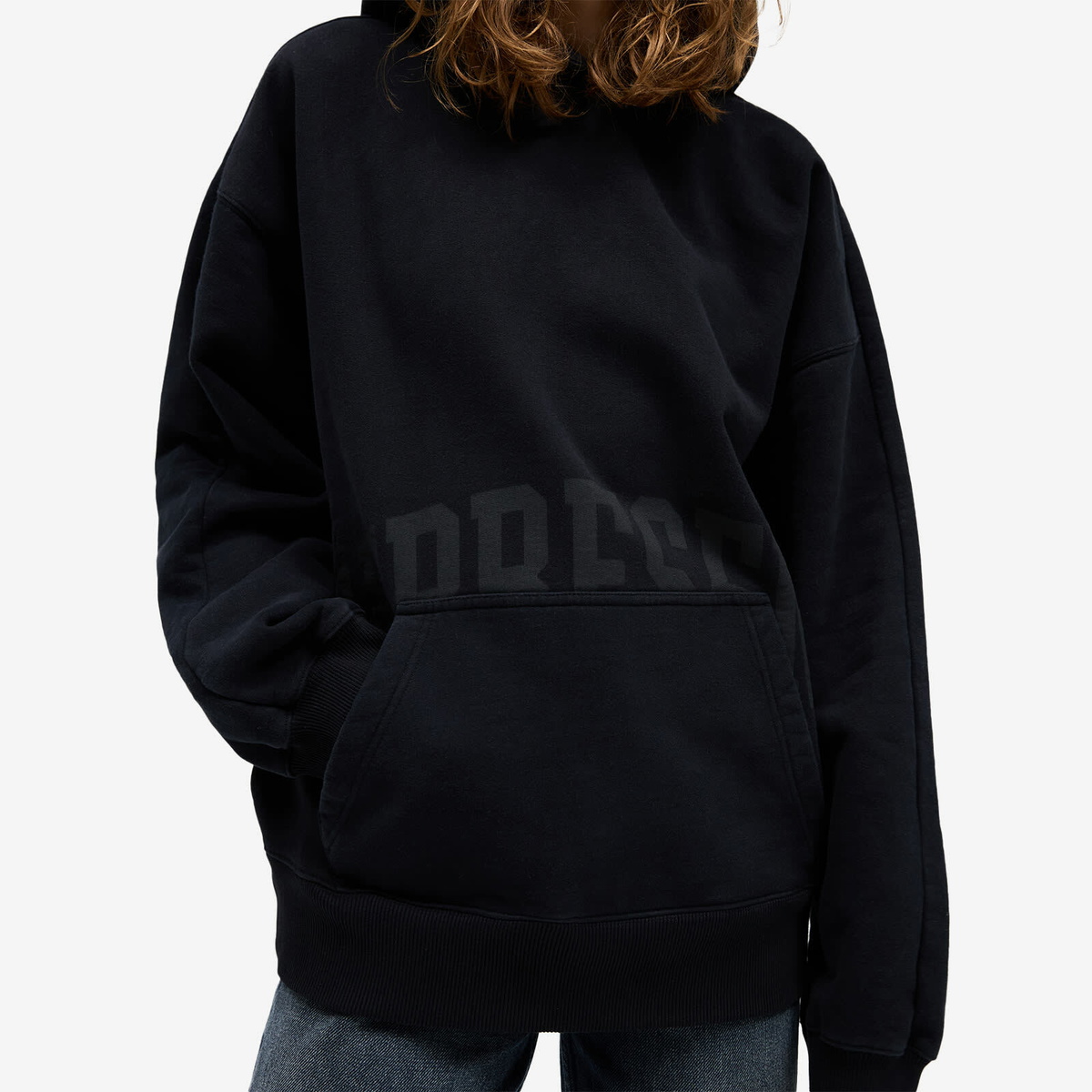 Represent Women's Graphic Logo Hoodie in Black Coffee