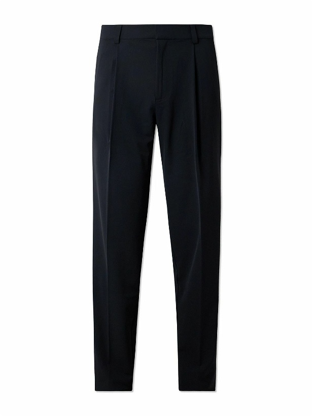 Photo: Mr P. - G/Fore Tapered Pleated Stretch-Twill Trousers - Black
