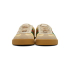 Gucci Yellow and Beige G74 Sneakers