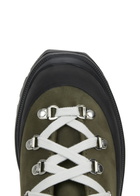 Canada Goose Journey Leather Ankle Boots Khaki