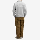 Bram's Fruit Men's Gardening Polo Half Zip Sweat in Grey