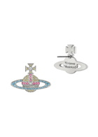 Vivienne Westwood Kika Embellished-orb Stud Earrings - Multicoloured - One Size