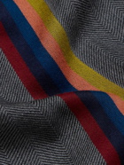 Paul Smith - Striped Wool-Blend Scarf