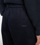 Brunello Cucinelli Monili cotton-blend straight pants