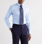 TOM FORD - Slim-Fit Cotton Shirt - Blue