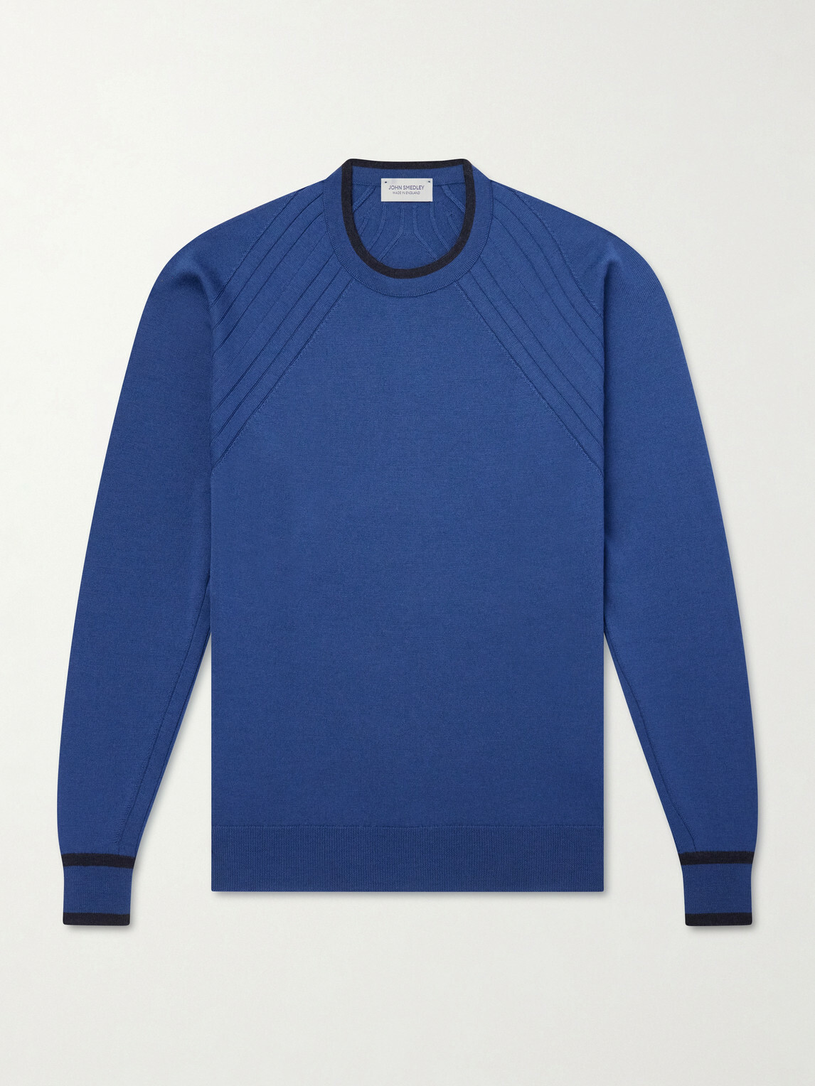 John Smedley - Dean Merino Wool Sweater - Blue