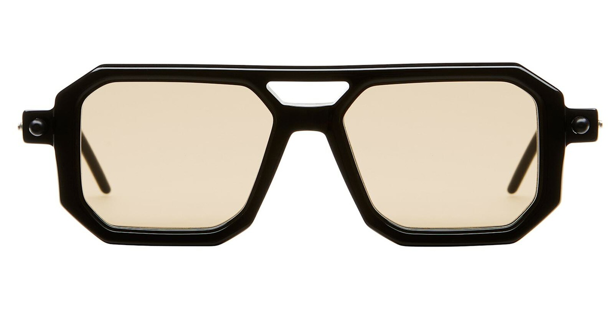 Kuboraum Mask P8 - Black / Ivory Sunglasses