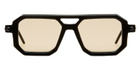 Kuboraum Mask P8 - Black / Ivory Sunglasses