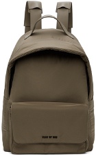 Fear of God Taupe Nylon Backpack