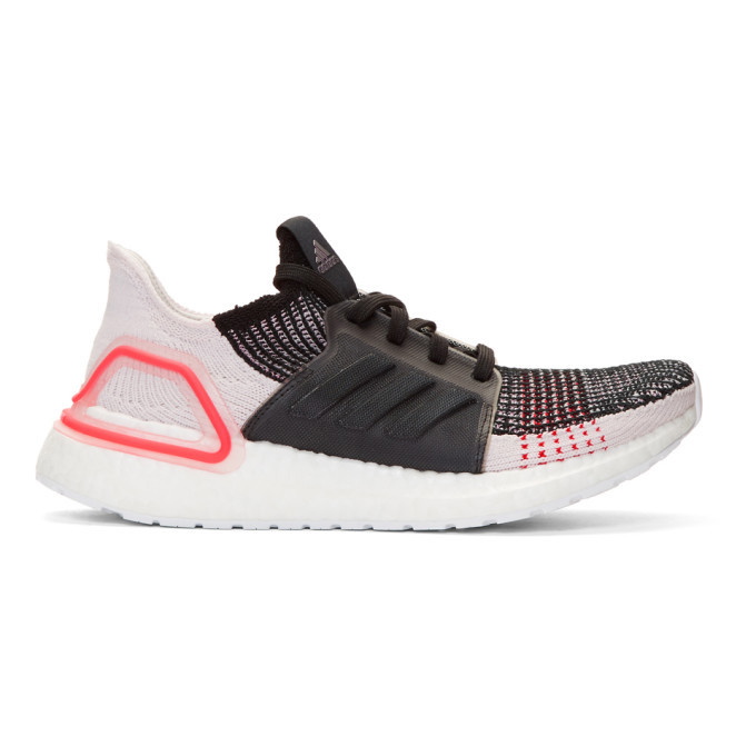 Photo: adidas Originals Black and White Performance Ultraboost 19 Sneakers