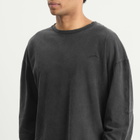 Mellow Clo Men's Everyday Longsleeve T-Shirt in Washed Black