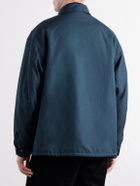 Visvim - Embroidered Wool and Silk-Blend-Gabardine Jacket - Green