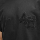 ANNIE HOOD Men's College T-Shirt in Black
