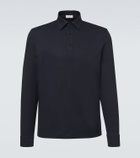 Agnona Cotton and silk polo shirt